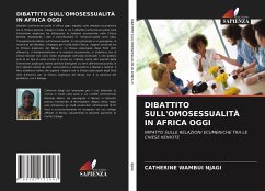 DIBATTITO SULL'OMOSESSUALITÀ IN AFRICA OGGI - NJAGI, CATHERINE WAMBUI