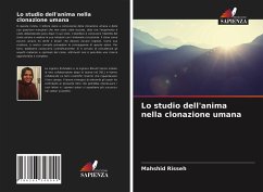 Lo studio dell'anima nella clonazione umana - Risseh, Mahshid