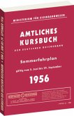 Amtliches Kursbuch der Deutschen Reichsbahn - Sommerfahrplan 1956