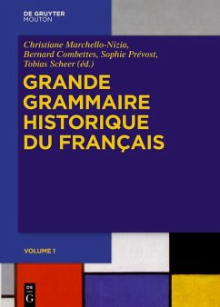 Grande Grammaire Historique du Français (GGHF) (eBook, PDF)