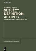 Subject, Definition, Activity (eBook, ePUB)