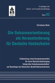 Die Outcomeorientierung als Herausforderung für Deutsche Hochschulen (eBook, PDF)