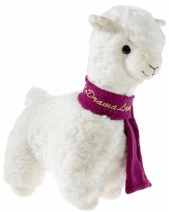 Heunec 340091 - Kuma Lama, no Drama Lama, Stofftier, Kuscheltier, 35cm