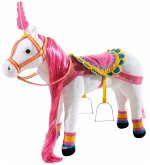 Heunec 730274 - Karussellpferd, Stofftier, Pferd, weiß mit Sound 75cm Heunec 730274 - Karussellpferd, Stofftier, Pferd, weiß mit Sound 75cm
