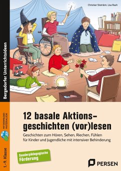 12 basale Aktionsgeschichten (vor)lesen - Steinlein, Christian;Rauh, Lisa