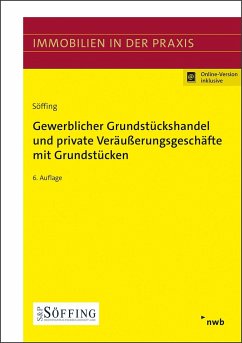 Gewerblicher Grundstückshandel und private Veräußerungsgeschäfte mit Grundstücken - Söffing, Matthias