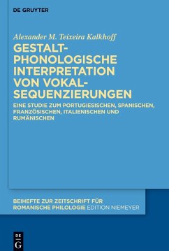 Cover Gestaltphonologische Interpretation von Vokalsequenzierungen