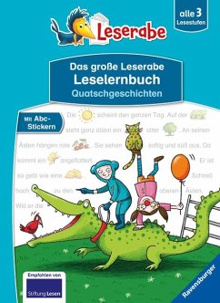 Das große Leserabe Leselernbuch: Quatschgeschichten - Leserabe ab der 1. Klasse - Erstlesebuch für Kinder ab 5 Jahren - Dietl, Erhard;Breitenöder, Julia;Petrowitz, Michael