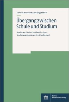 Cover Übergang zwischen Schule und Studium
