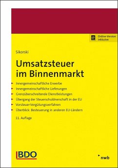 Umsatzsteuer im Binnenmarkt - Sikorski, Ralf