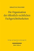 Die Organisation der öffentlich-rechtlichen Fachgerichtsbarkeiten Die Organisation der öffentlich-rechtlichen Fachgerichtsbarkeiten