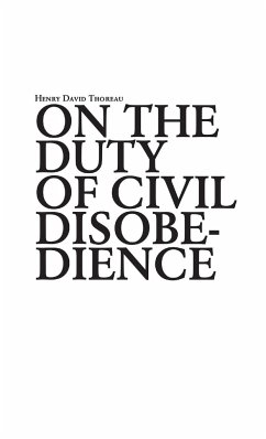 On the duty of civil disobedience - Thoreau, Henry David