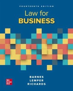 Loose Leaf for Law for Business - Barnes, A James; Dworkin, Terry M; Richards, Eric