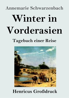 Winter in Vorderasien (Großdruck) - Schwarzenbach, Annemarie