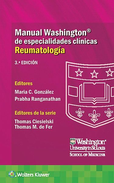 MANUAL WASHINGTON DE ESPECIALIDADES CLI?NICAS. REUMATOLOGIA