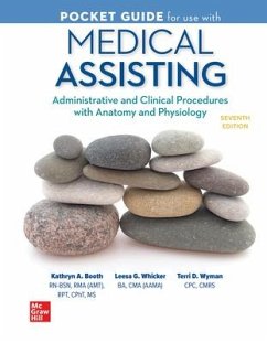 Pocket Guide for Medical Assisting: Administrative and Clinical Procedures - Booth, Kathryn A; Whicker, Leesa; Wyman, Terri D
