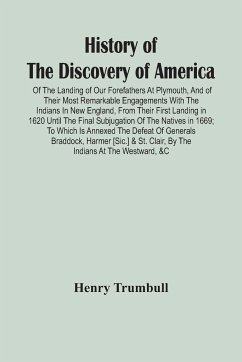 History Of The Discovery Of America - Trumbull, Henry