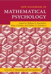 New Handbook of Mathematical Psychology: Volume 2, Modeling and Measurement