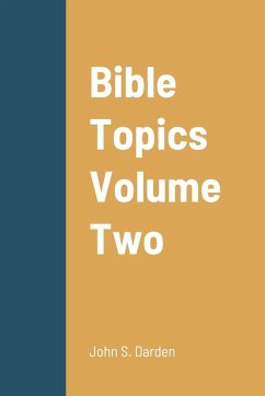 Cover Bible Topics Volume Two