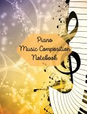 Piano Music Composition Notebook
