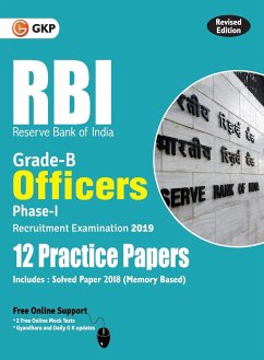 RBI 2019 - Grade B Officers Ph I - 12 Practice Papers - Gkp