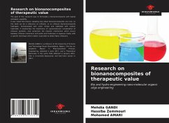 Research on bionanocomposites of therapeutic value - Gandi, Mehdia; Zemmouri, Hassiba; Amari, Mohamed