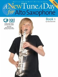 A New Tune a Day - Alto Saxophone, Book 1 (Book/Online Audio) - Bennett, Ned