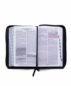 Santa Biblia de Promesas Reina-Valera 1960 / Tamaño Manual / Letra Grande / Piel Especial Con Índice Y Cierre / Negra // Spanish Promise Bible Rvr60 / Handy Size / Large Print / Leathersoft with Index and Zipper / Black