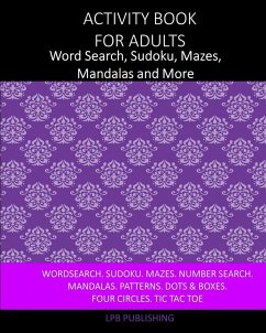 Cover Activity Book For Adults