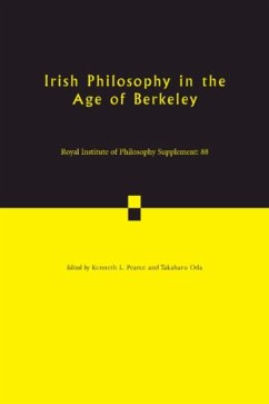 Irish Philosophy in the Age of Berkeley: Volume 88