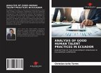 ANALYSIS OF GOOD HUMAN TALENT PRACTICES IN ECUADOR