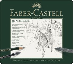 Faber-Castell Pitt Graphite medium Set 19er Metalletui