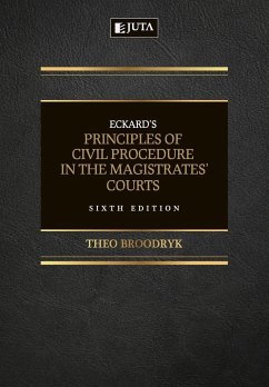 Eckard's Principles of Civil Procedure in the Magistrates' Court - Broodryk, Theo