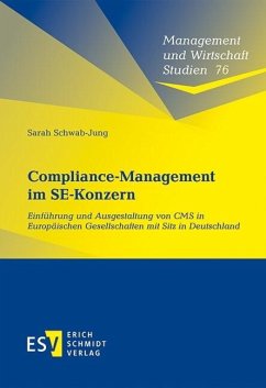 Compliance-Management im SE-Konzern (eBook, PDF) - Schwab-Jung, Sarah