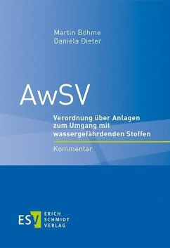 AwSV (eBook, PDF) - Böhme, Martin; Dieter, Daniela