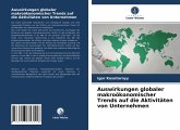 Auswirkungen globaler makroökonomischer Trends auf die Aktivitäten von Unternehmen