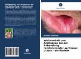 Wirksamkeit von Amlexanox bei der Behandlung rezidivierender aphthöser Ulzera - ein Review