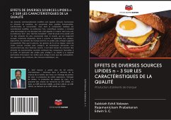 Cover EFFETS DE DIVERSES SOURCES LIPIDES n - 3 SUR LES CARACTÉRISTIQUES DE LA QUALITÉ