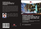 ETUDES SUR LES CARACTERISTIQUES DE LA CORROSION DES MMC ZA-27/QUARTZ
