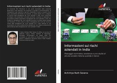 Cover Informazioni sui rischi aziendali in India