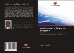 Cover Leadership et politique en éducation