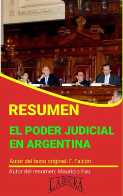 Resumen de El Poder Judicial en Argentina (RESÚMENES UNIVERSITARIOS) (eBook, ePUB) - Fau, Mauricio Enrique
