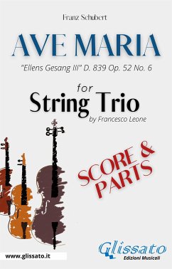 String trio - Ave Maria by Schubert (fixed-layout eBook, ePUB) - Schubert, Franz