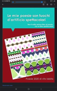 Cover Le mie poesie son fuochi d'artificio Spettacolari (eBook, ePUB)