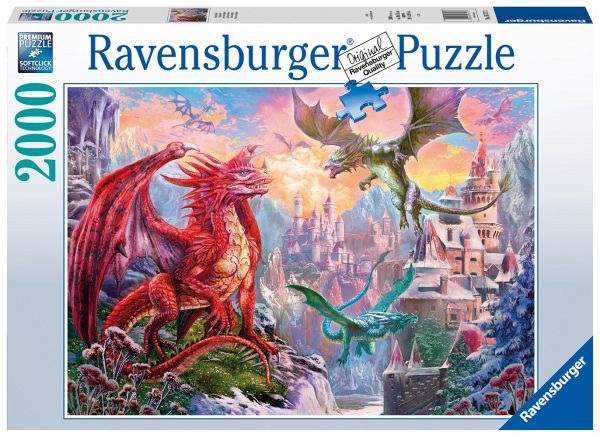 Ravensburger Puzzle 16717 - Drachenland - 2000 Teile Puzzle für Erwachsene  und … - Bei bücher.de immer portofrei