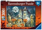 Ravensburger Kinderpuzzle - 13264 Das Halloweenhaus - Halloween-Puzzle für Kinder ab 9 Jahren, mit 300 Teilen im XXL-Format