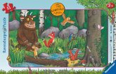 Ravensburger Kinderpuzzle - 05225 Die Maus und der Grüffelo - Rahmenpuzzle für Kinder ab 3 Jahren, mit 15 Teilen