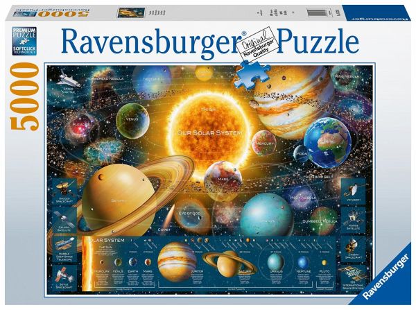 5000 Teile Ravensburger Puzzle Planetensystem 16720 
