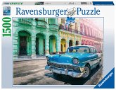 Ravensburger Puzzle 16710 - Cars Cuba - 1500 Teile Puzzle für Erwachsene und Kinder ab 14 Jahren