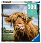 Ravensburger 13273 - Highland Cattle, Puzzle Moment, 300 Teile